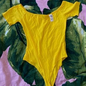 Yellow Bodysuit